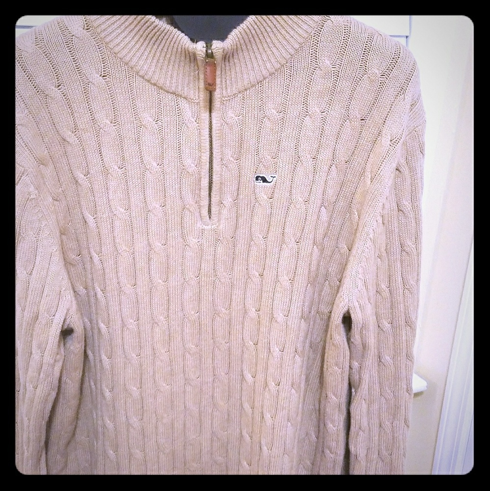 Vineyard vines cable knit sweater